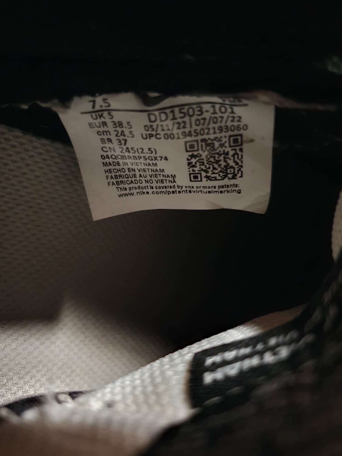 나이키 덩크 로우 범고래 245mm 상품이미지9
