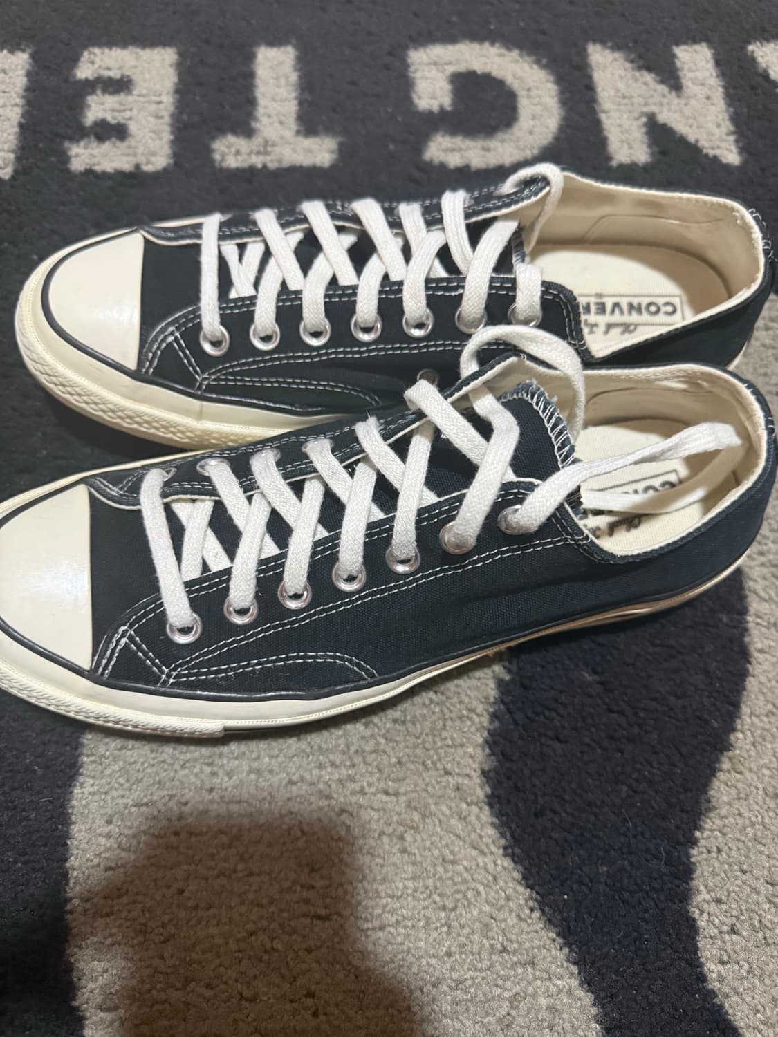 컨버스 척70 로우 블랙 상품이미지1