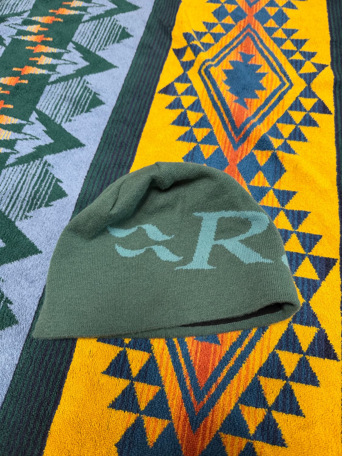Rab  Logo Beanie green 상품이미지2