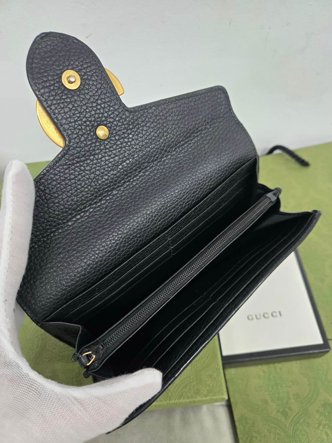 [보증서 정품] 구찌 마몬트 장지갑 상품이미지2