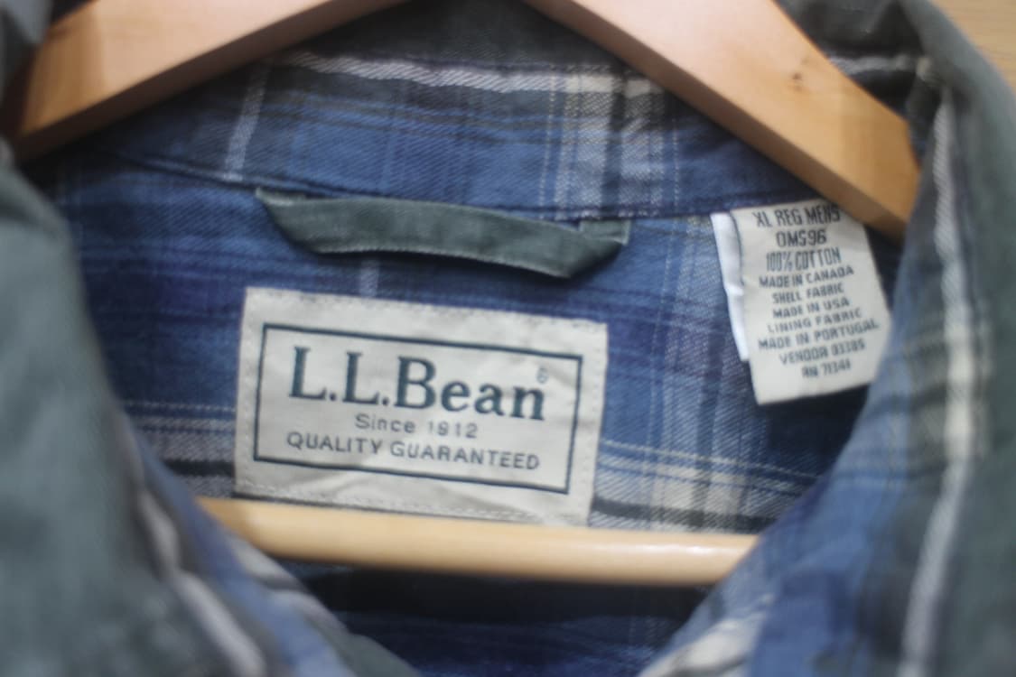 엘엘빈 usa Flannel Lined Shirt  xl 상품이미지3
