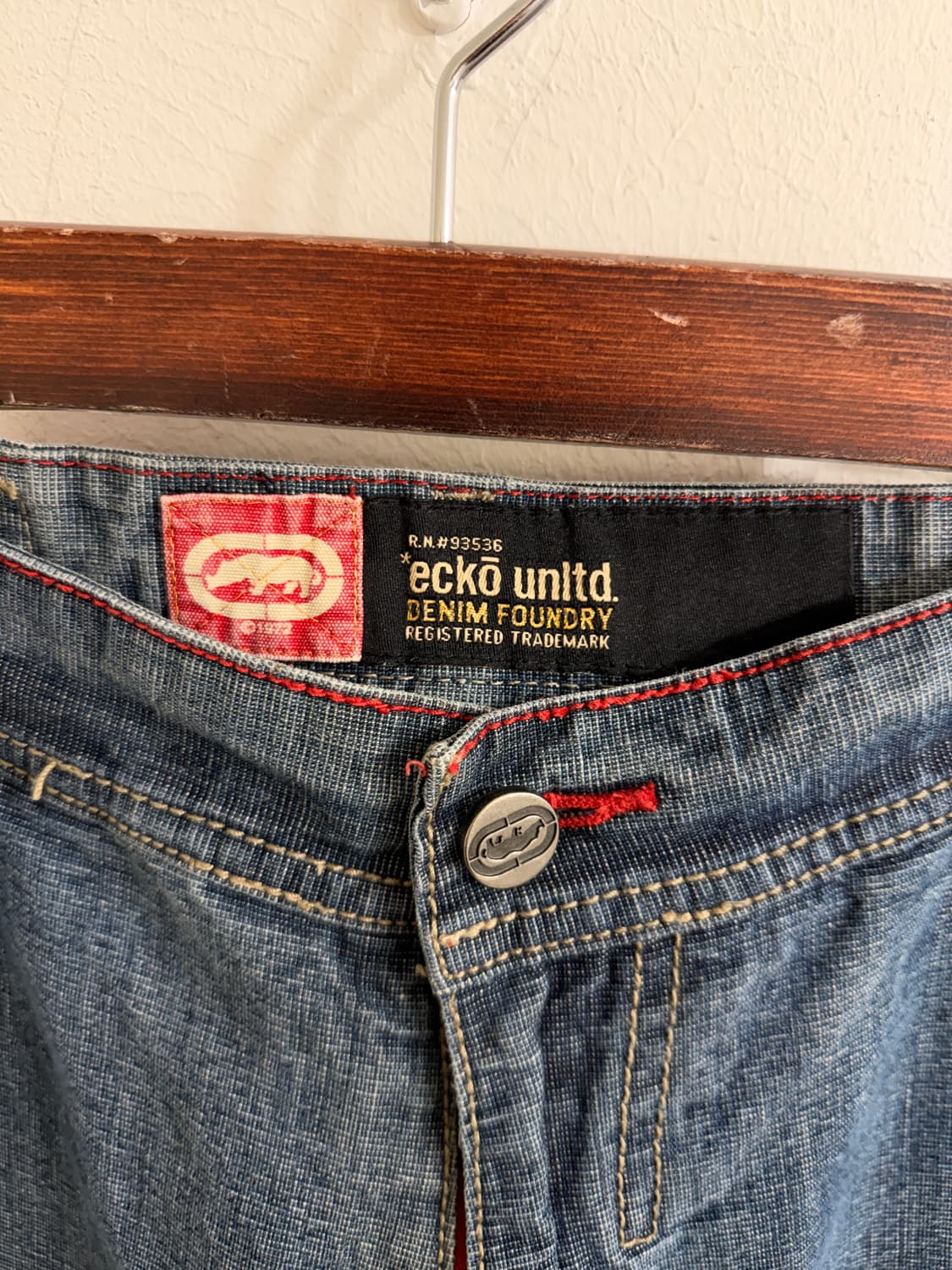 에코 언리미티드 사이드 포켓 데님 힙합 팬츠 상품이미지7