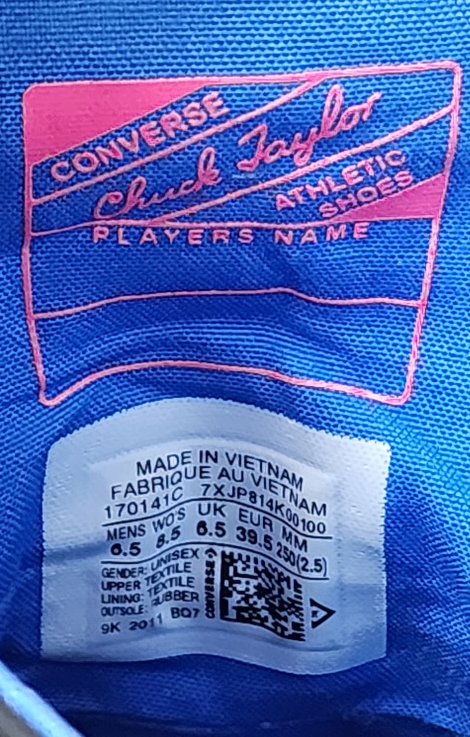 컨버스 남성 여성 하이탑 스니커즈 250 척70테일러 SD97 상품이미지8