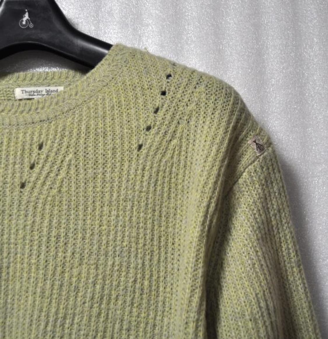 써스데이아일랜드/여성루즈핏니트티(사이즈66~77) 상품이미지5