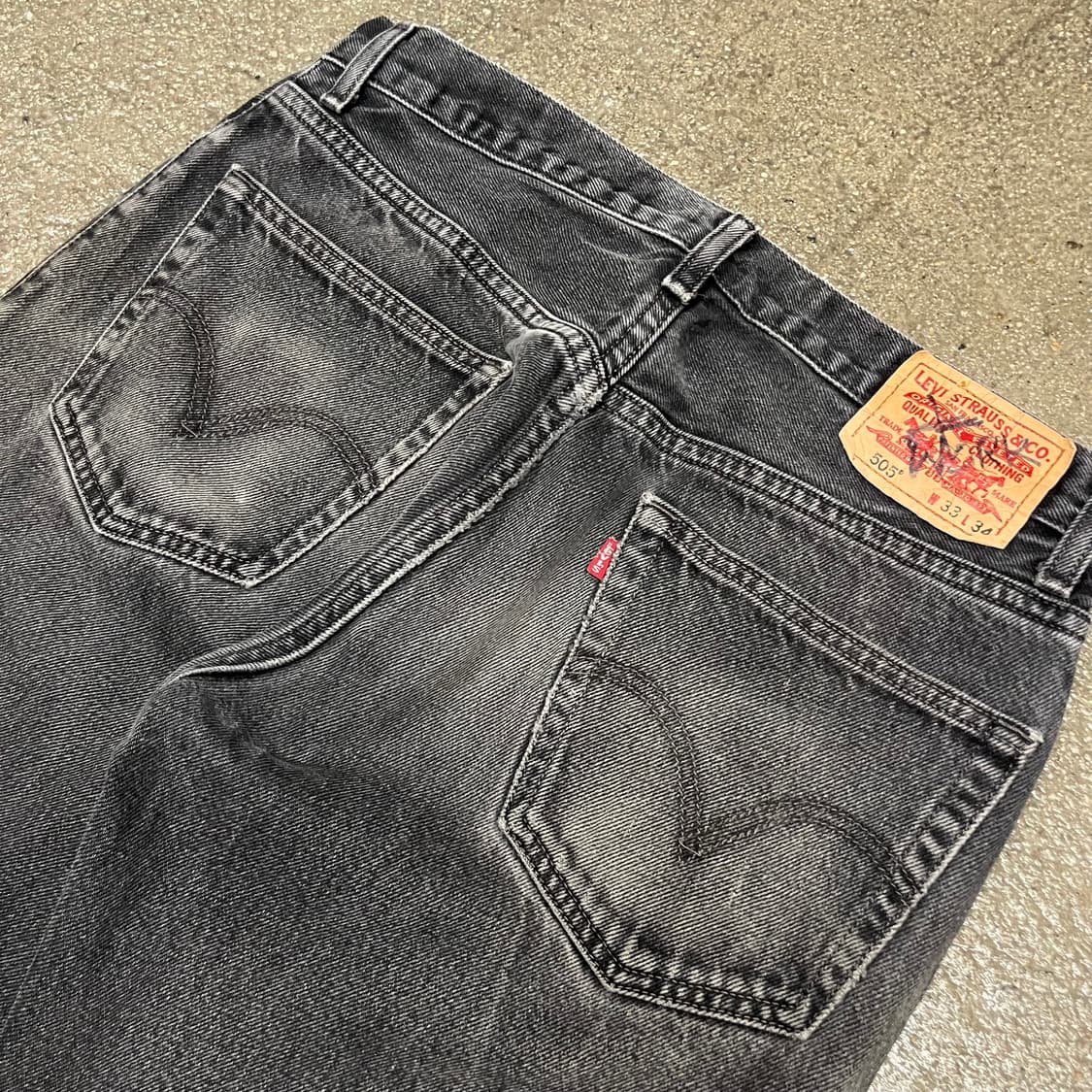 00s 리바이스505 블랙진 (32“) 상품이미지4