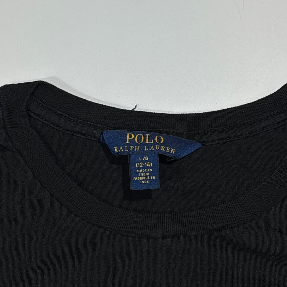 폴로랄프로렌 하트 스팽글 블랙 반팔 티셔츠 상품이미지3