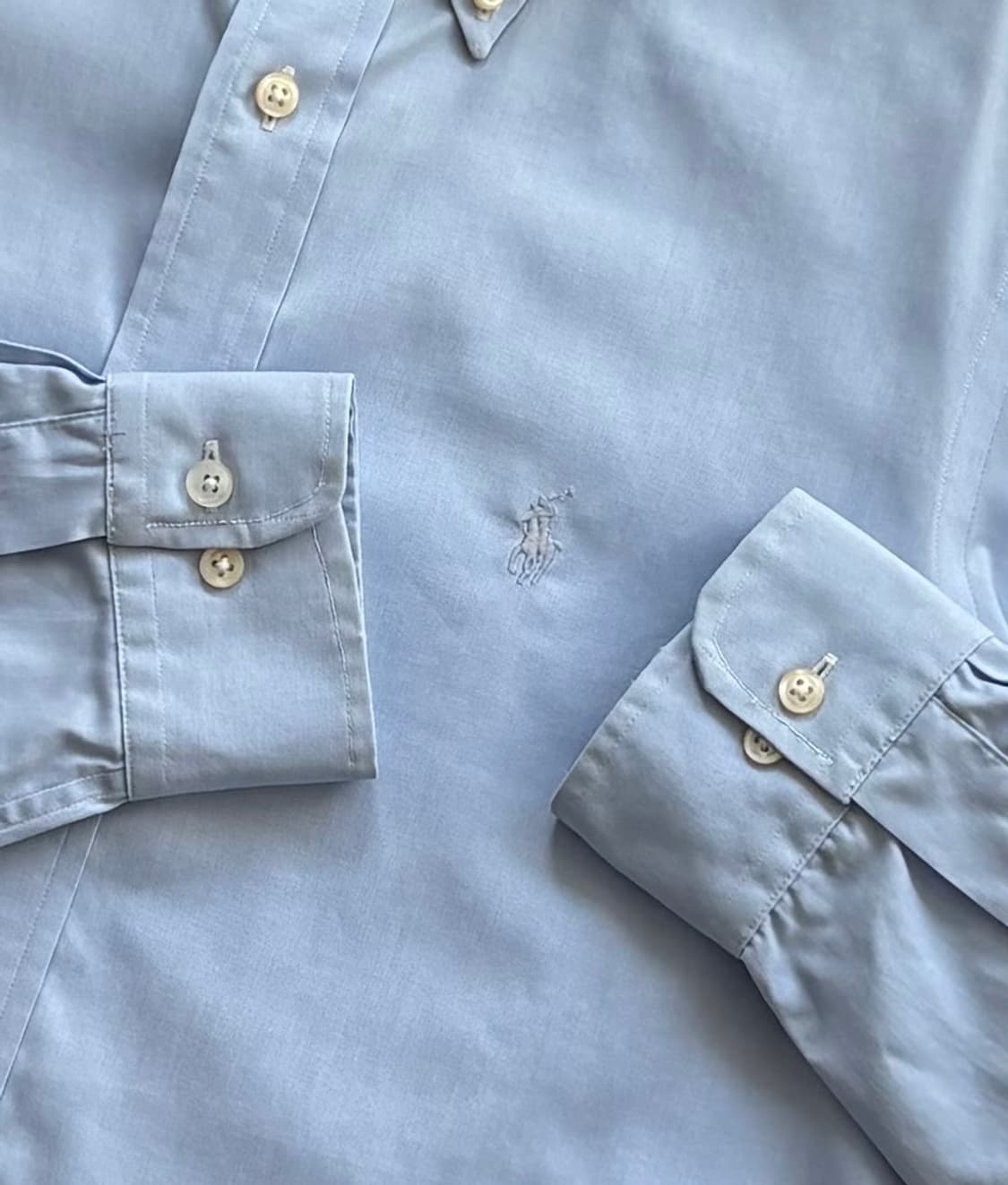 Polo 폴로랄프로렌 소라색 셔츠 상품이미지3