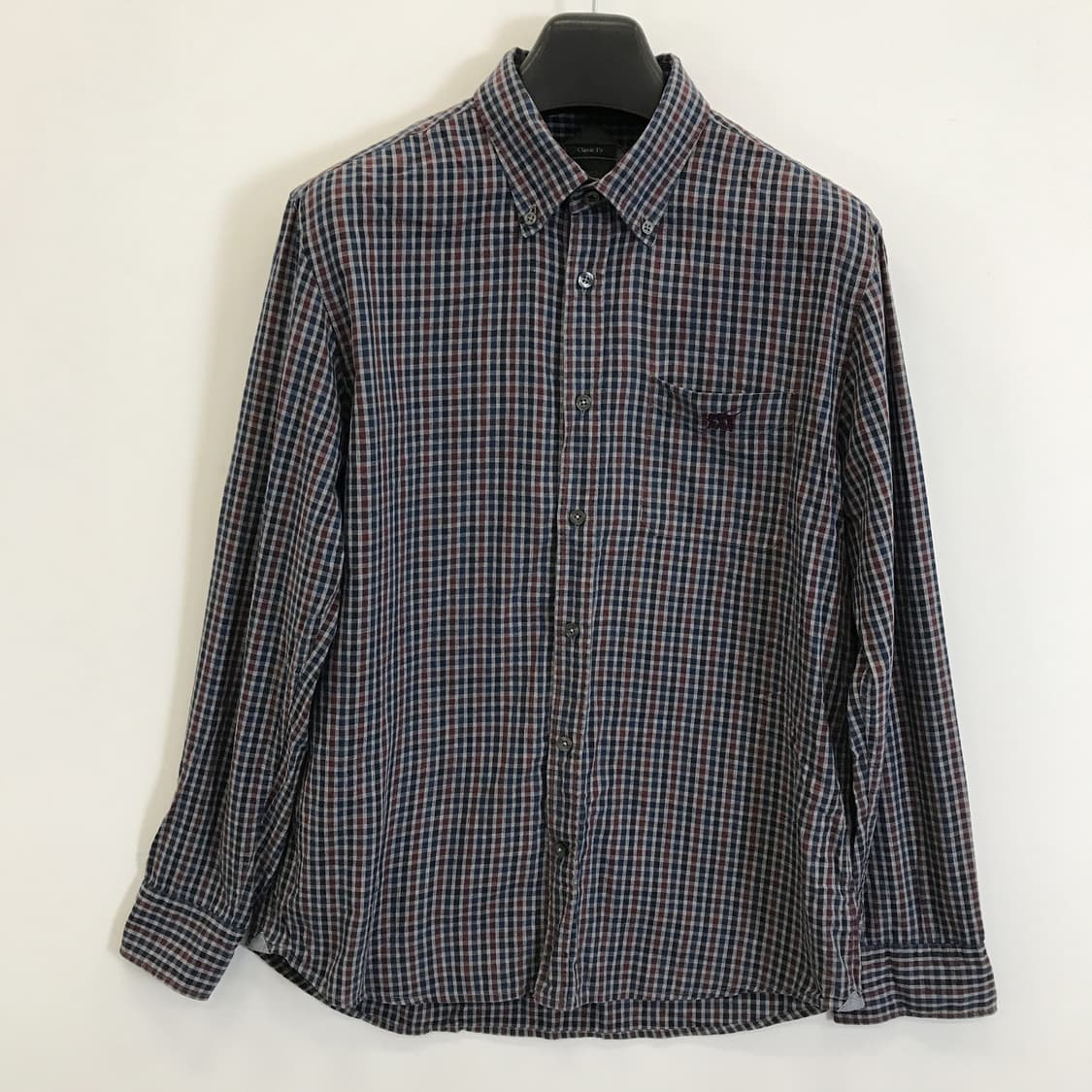 헨리코튼 이태리 체크셔츠 클래식핏 [남성95] 상품이미지1