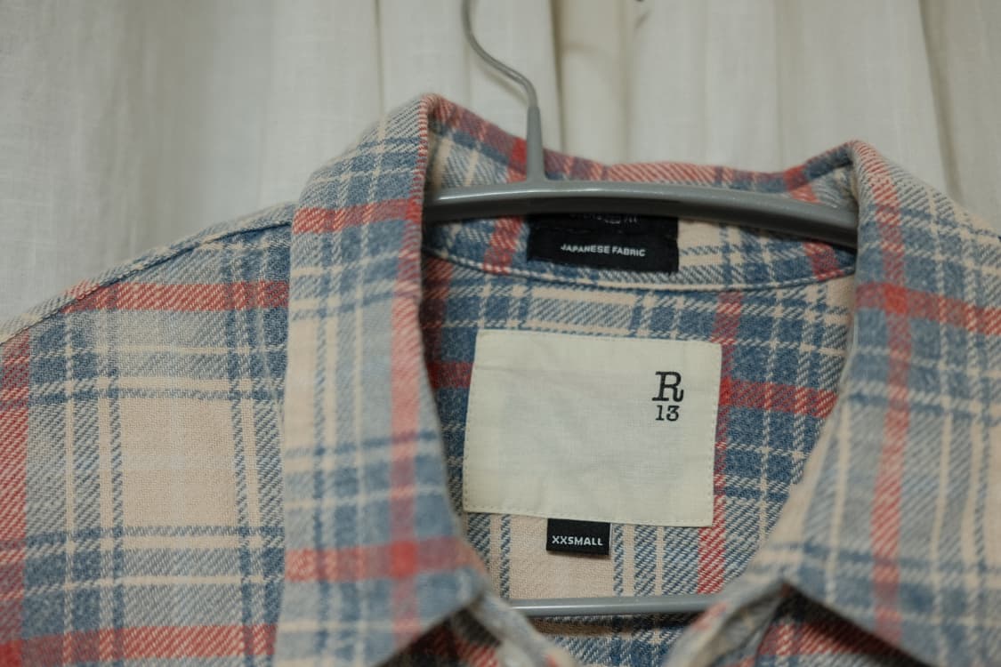 R13 아이유 셔츠 xxs 상품이미지6
