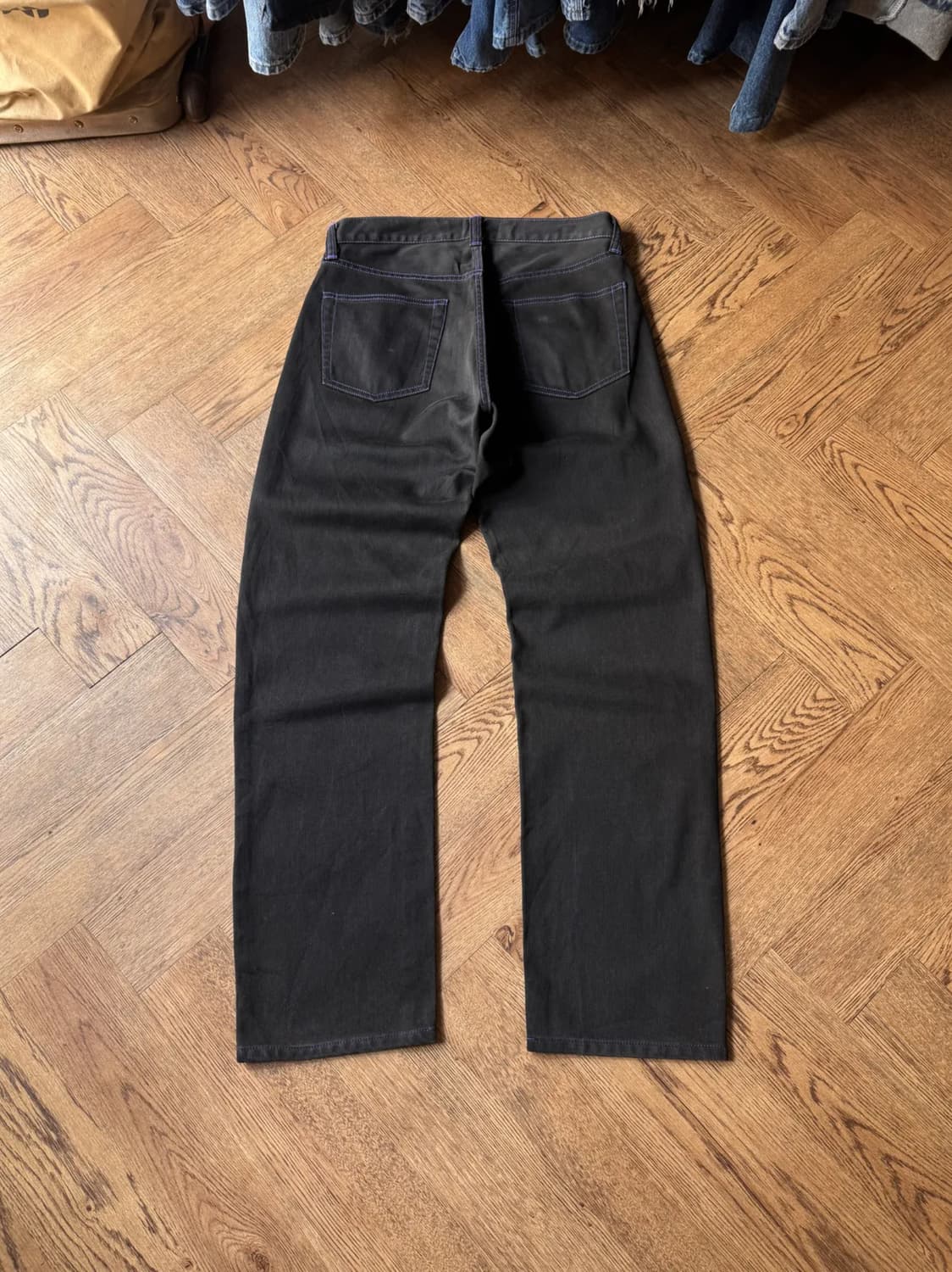 [32]NEPENTHES 네펜데스 재팬메이드 스트레이트 코튼 팬츠 상품이미지1