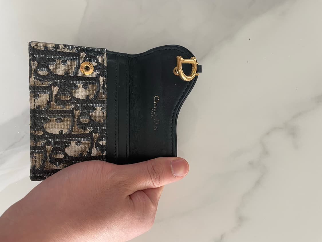 디올 오블리크 반지갑 카드지갑 상품이미지3