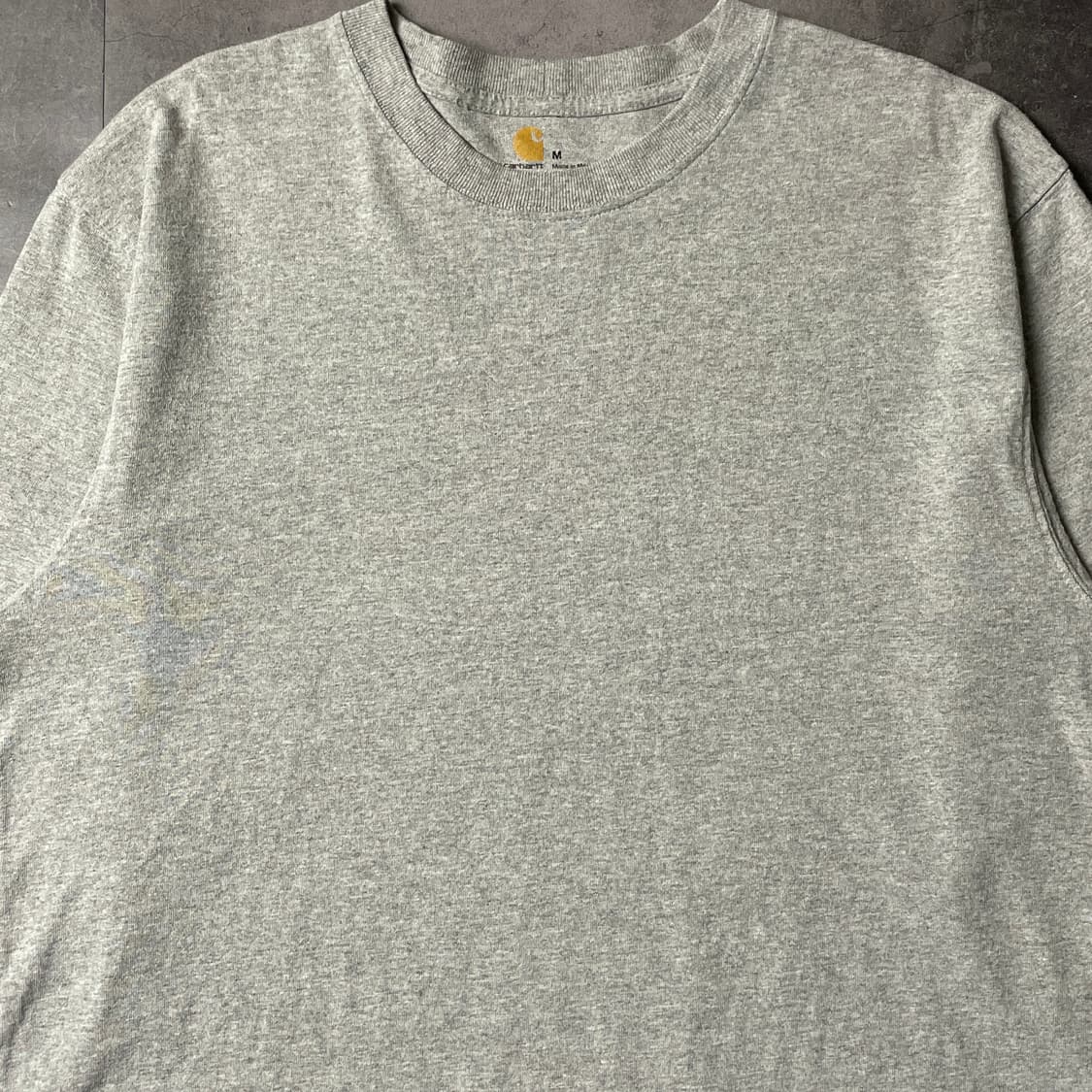 CARHARTT 칼하트 빈티지 그레이 그래픽 긴팔 티셔츠 A00890 상품이미지3