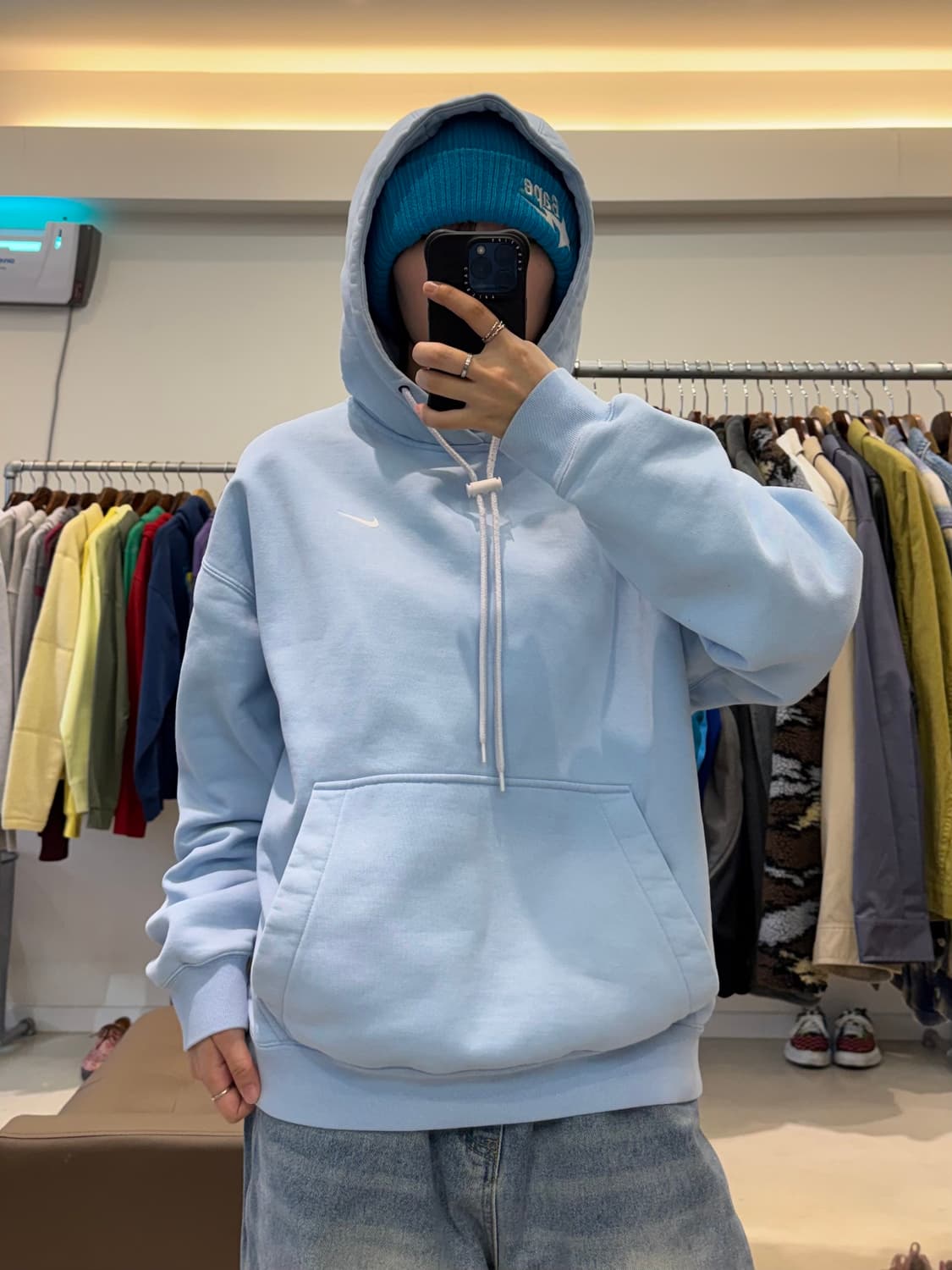 나이키 NRG 후드 사이킥 블루 상품이미지5