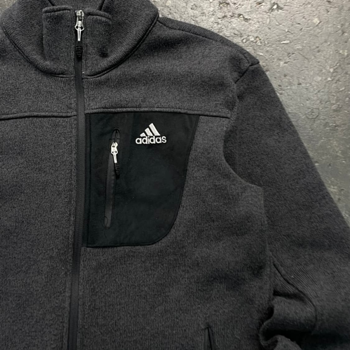 100 아디다스 플리스 집업  상품이미지2