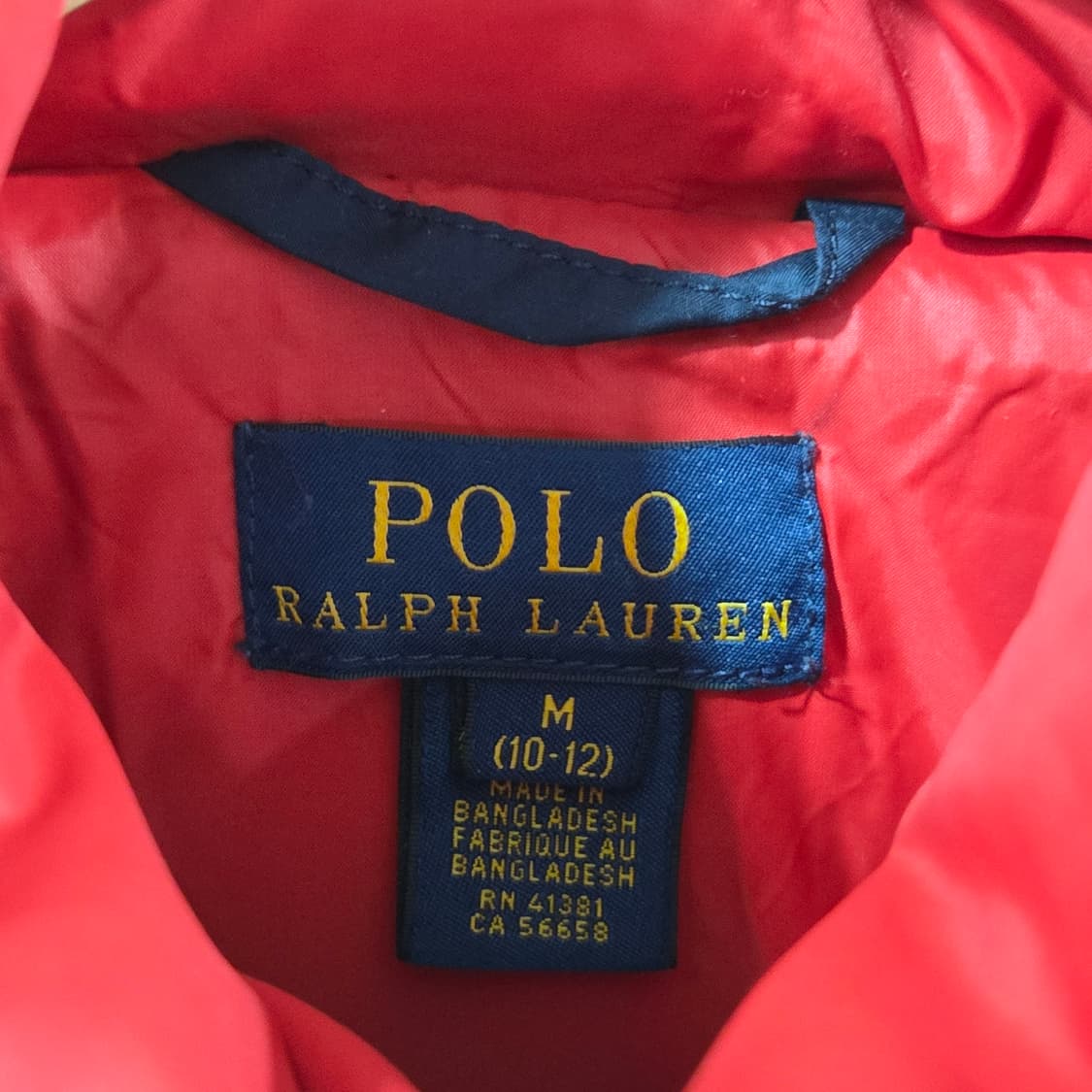 폴로랄프로렌 키즈 다운 패딩 M/10/12 상품이미지3