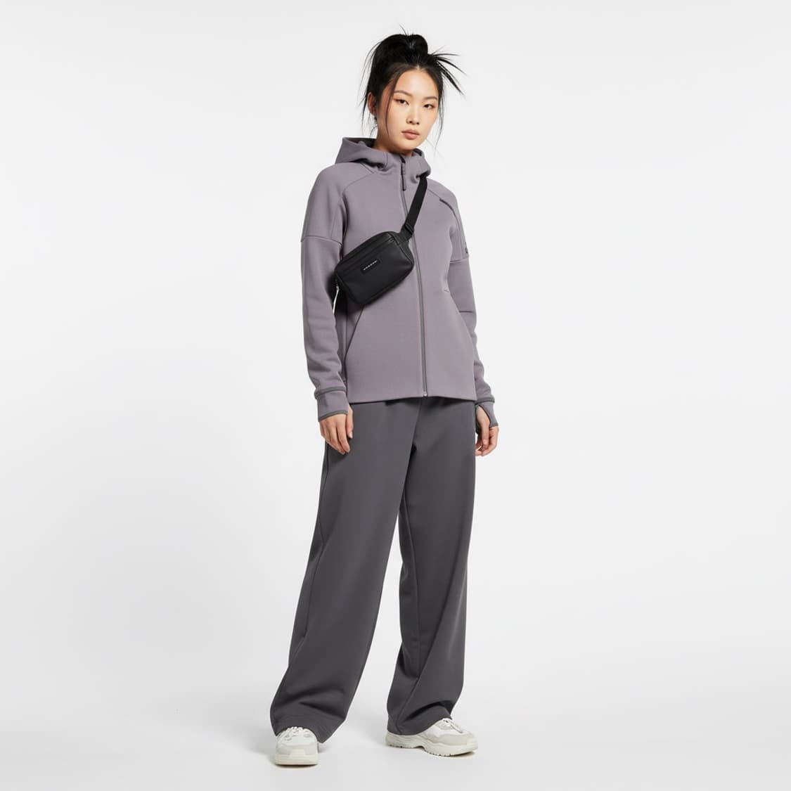 Adidas 아디다스 퍼플 후드집업 FREE (스트릿) 상품이미지1