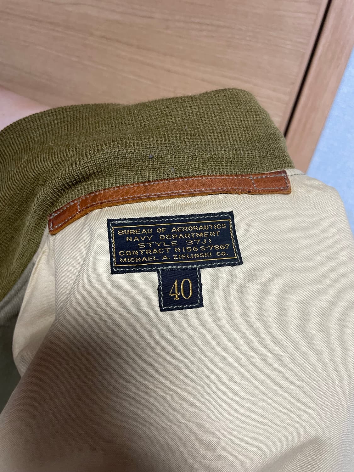 리얼맥코이 USN 37j1 자켓 40 탱커자켓 상품이미지10