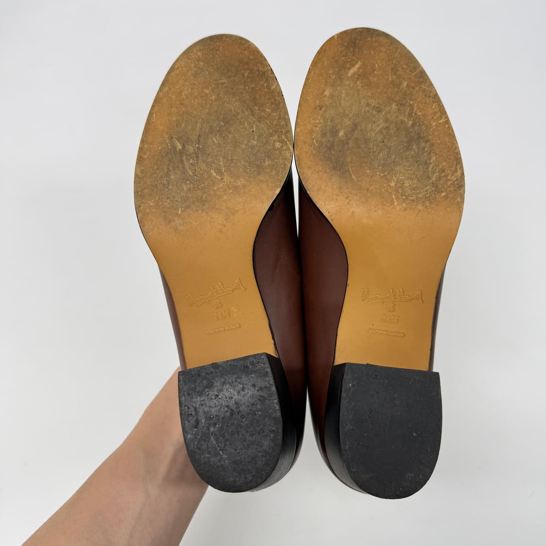 old Margaret Howell mid heel pumps 상품이미지9