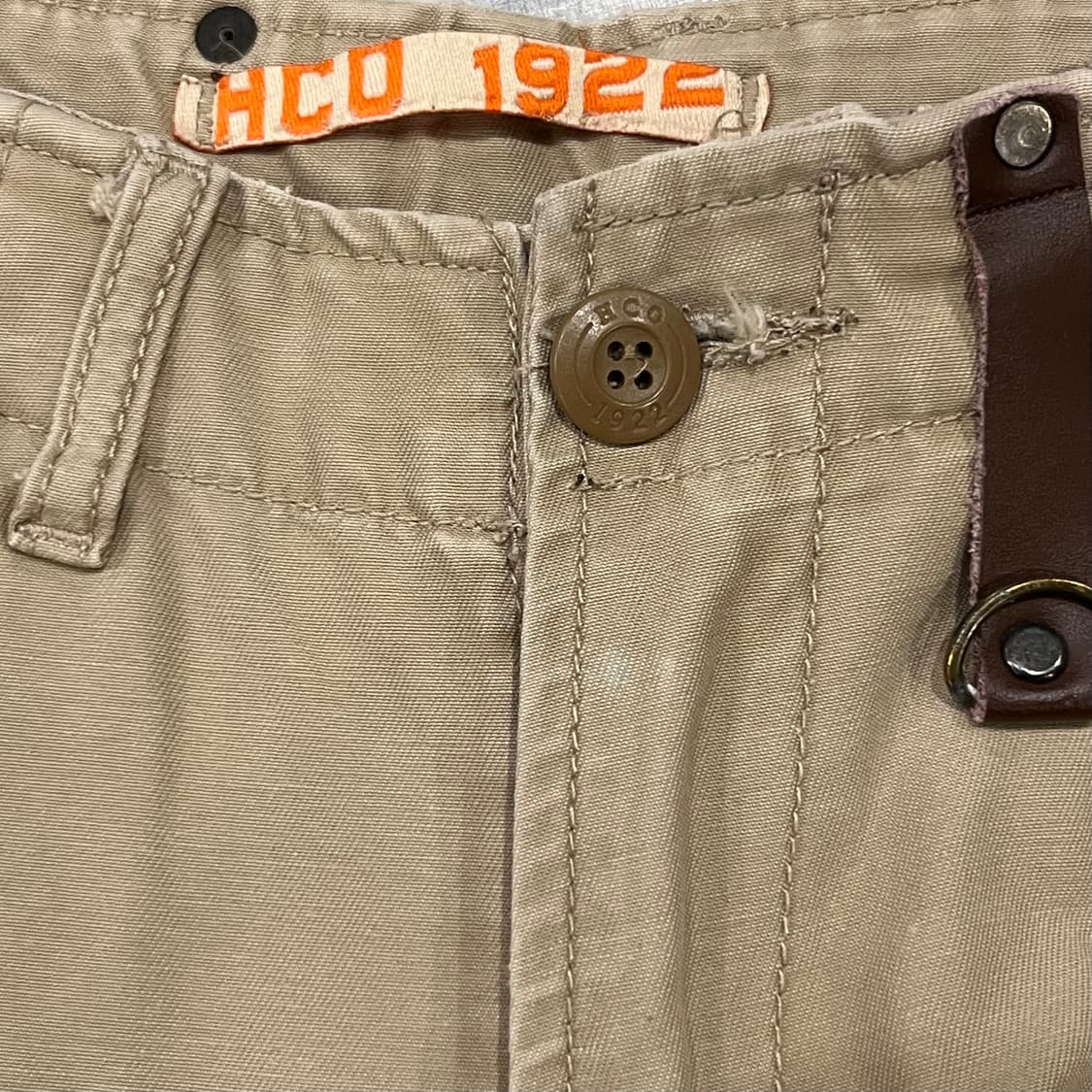 HCO1922 멀티 포켓 베이지 카고팬츠 상품이미지9