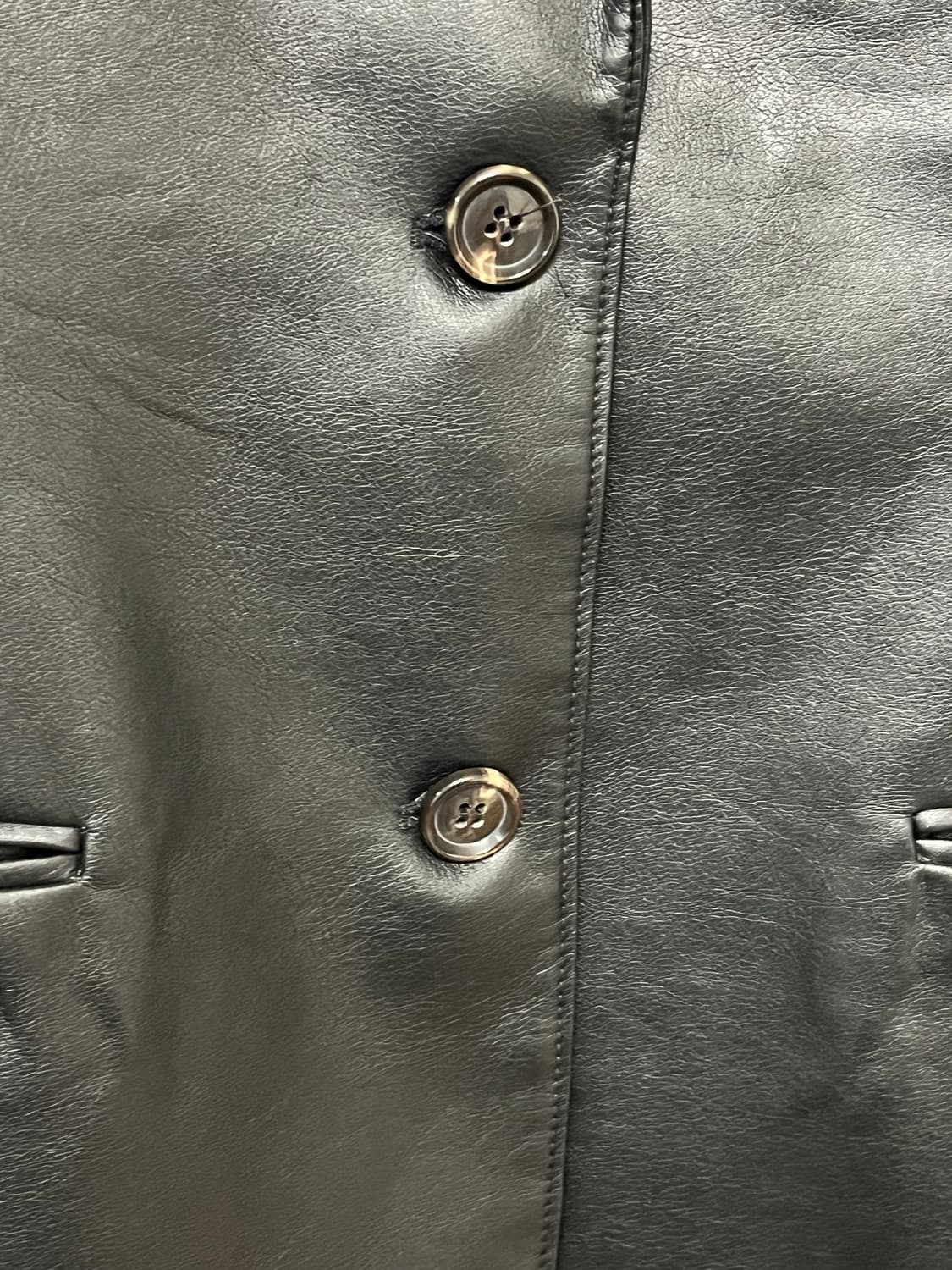 [이치미] Punk leather jacket_black 상품이미지4