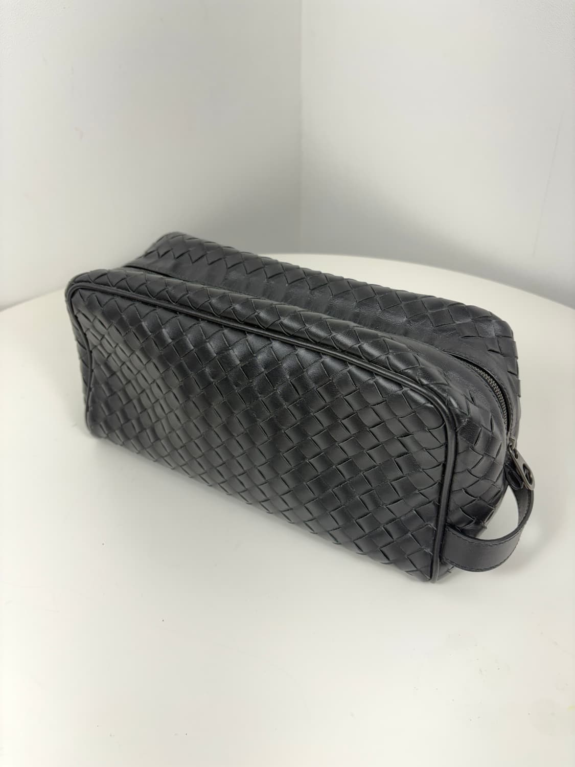 보테가베네타 인트레치아토 블랙 돕키트 파우치 상품이미지4