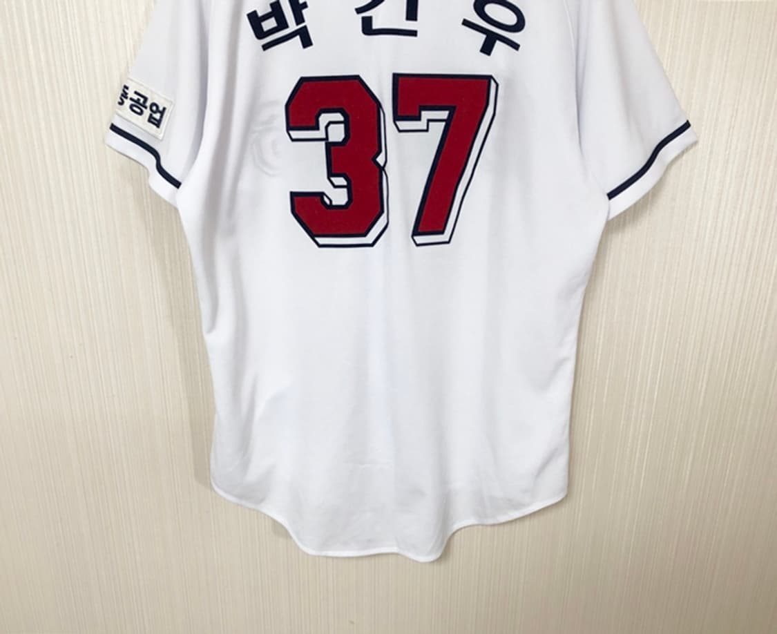 KBO 두산베어스 홈유니폼/져지 105 #37 박건우 상품이미지10
