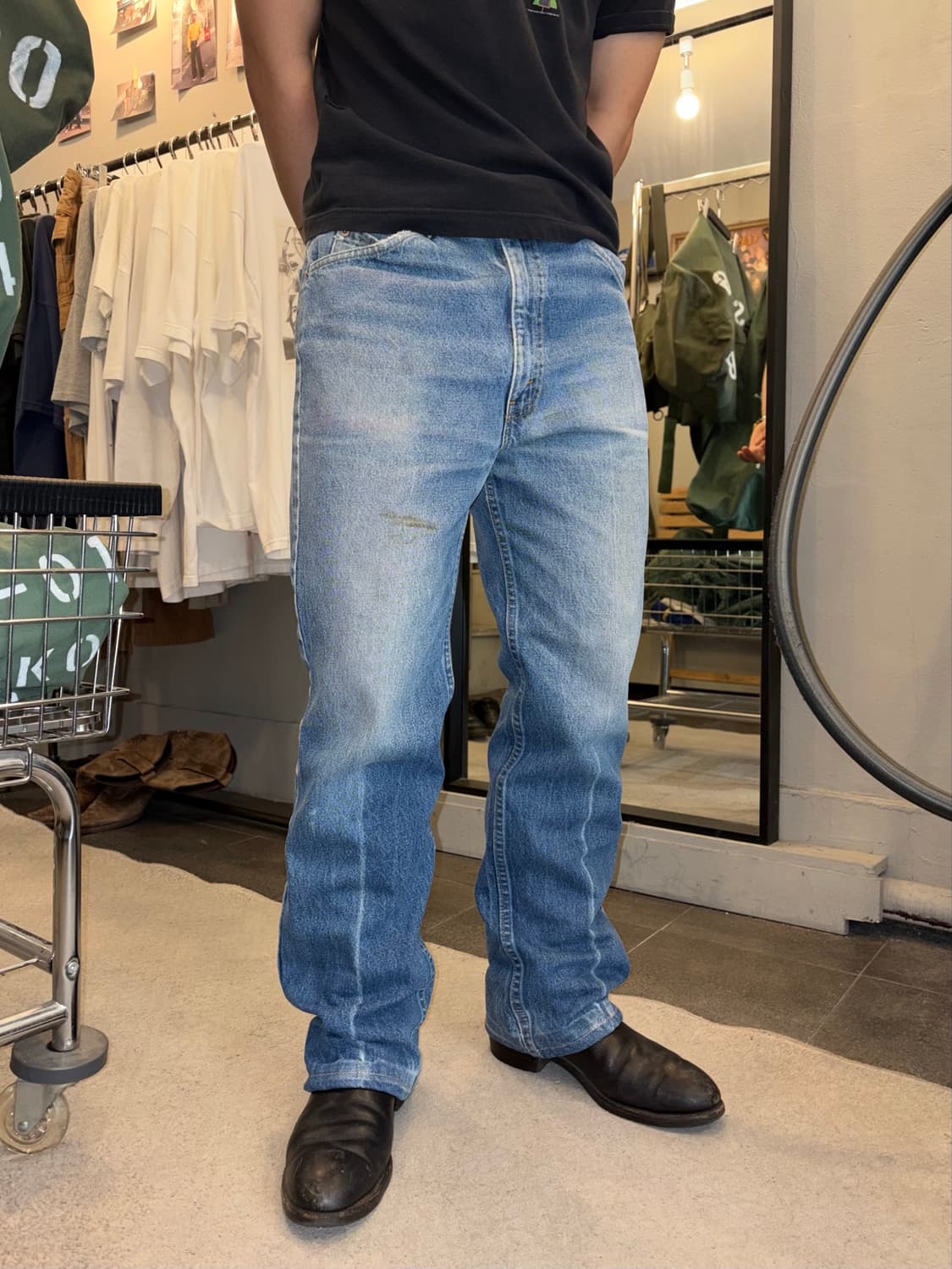 90’s Levi’s 517 USA flare denim pants 상품이미지1