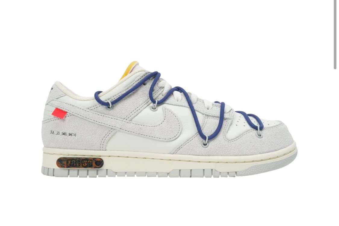 나이키 x 오프화이트 덩크 로우 더 50 - 로트 18 상품이미지1