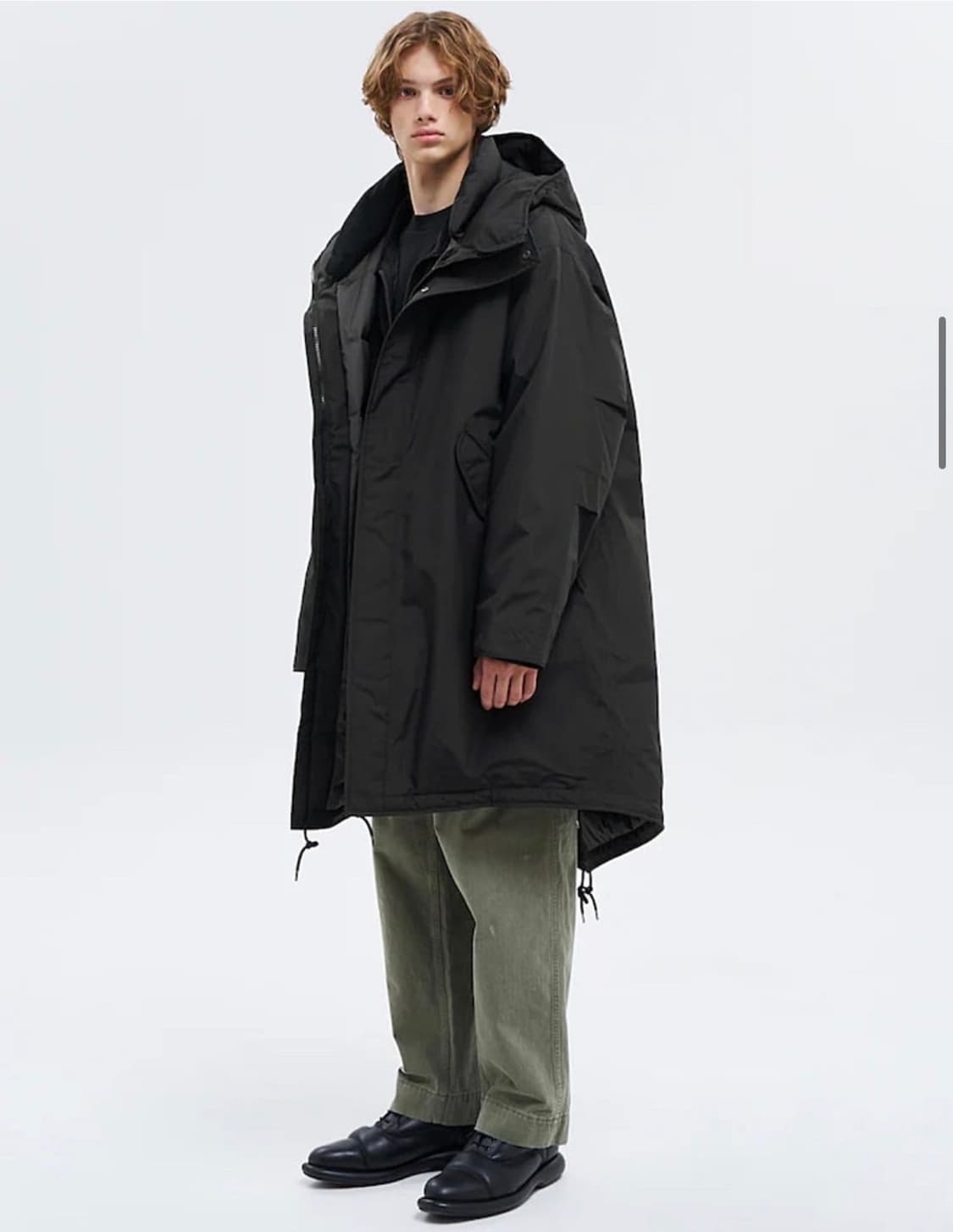 (새상품급) 25FW 나나미카 고어텍스 다운 롱패딩 블랙 M 상품이미지2