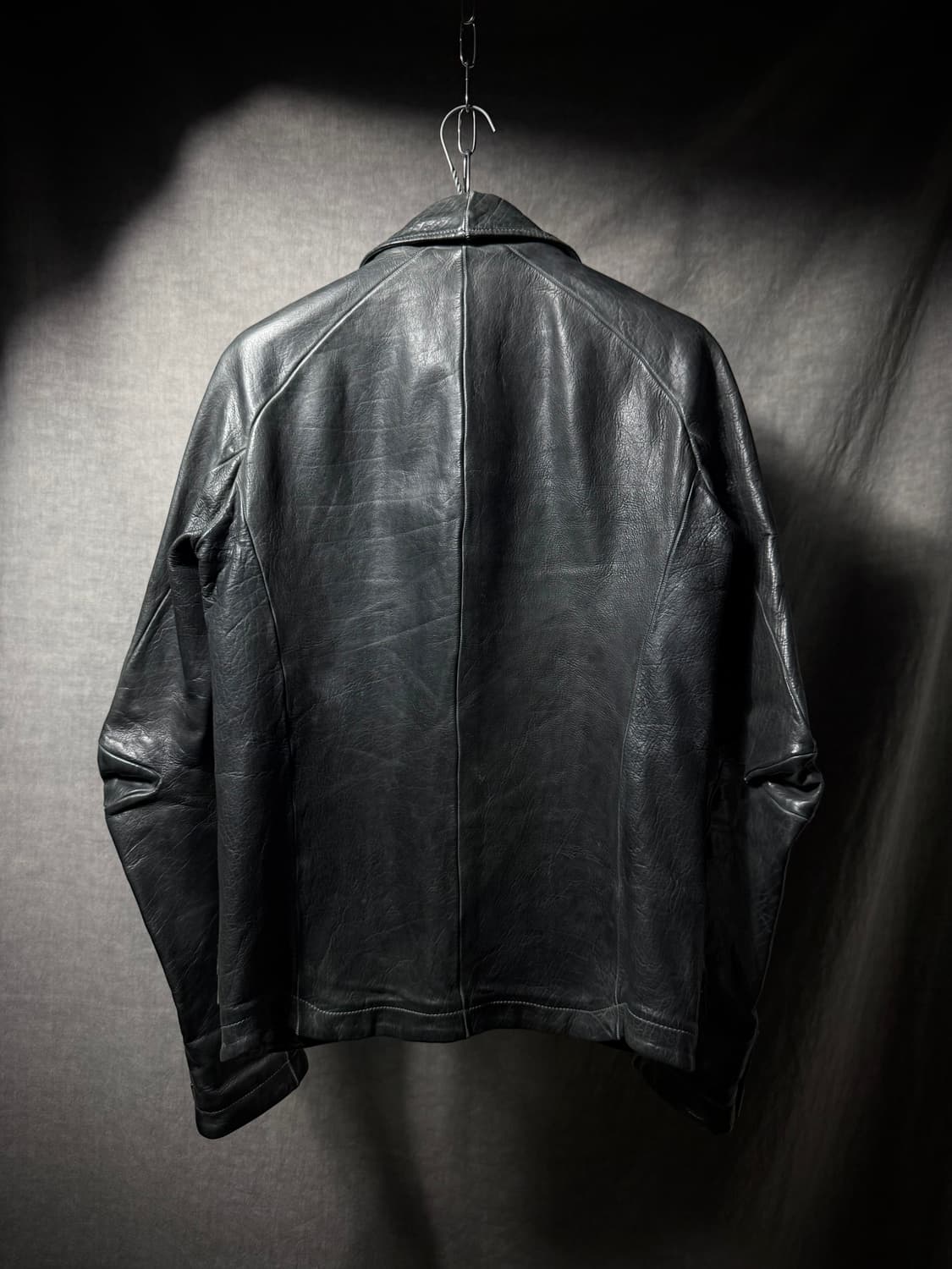 캐롤 크리스찬 포엘 스카스티치 레더 자켓 상품이미지7