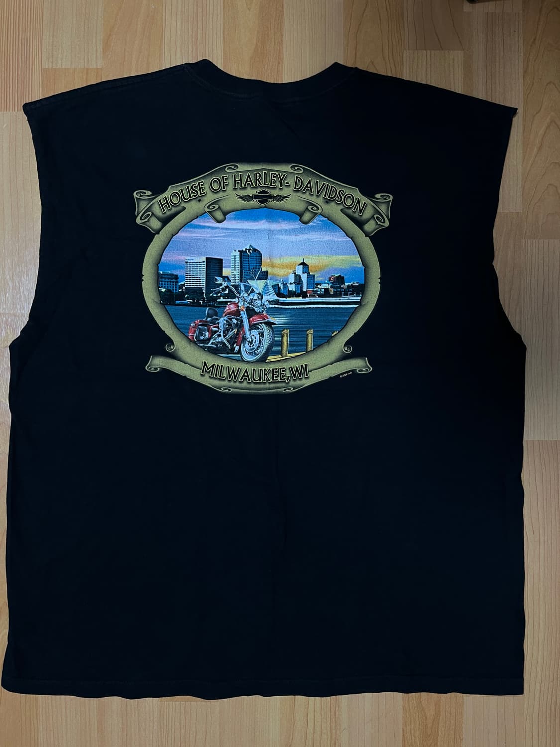 할리 데이비드슨 빈티지 반팔 상품이미지2