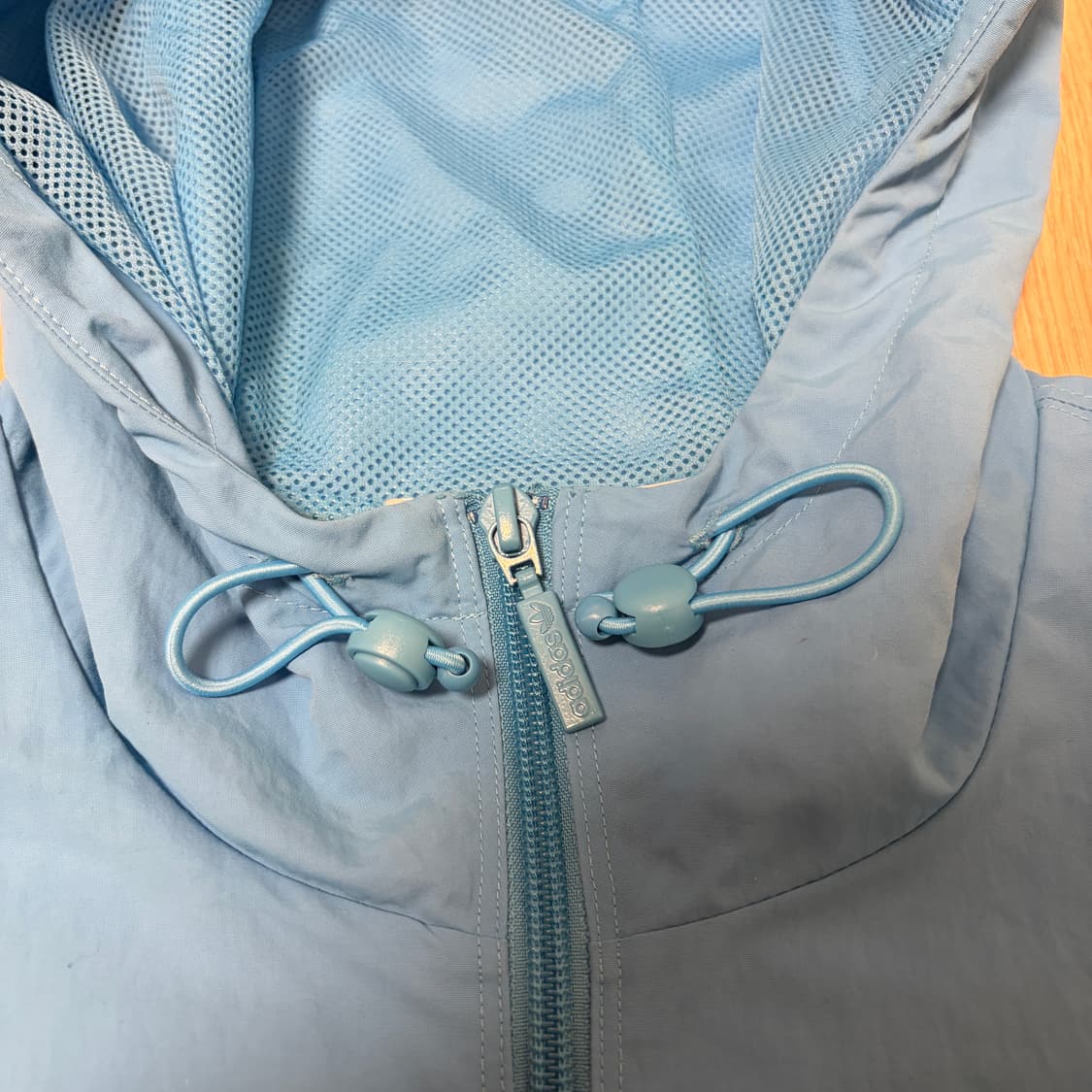 아디다스 배색 아노락 바람막이 웜업 상품이미지3