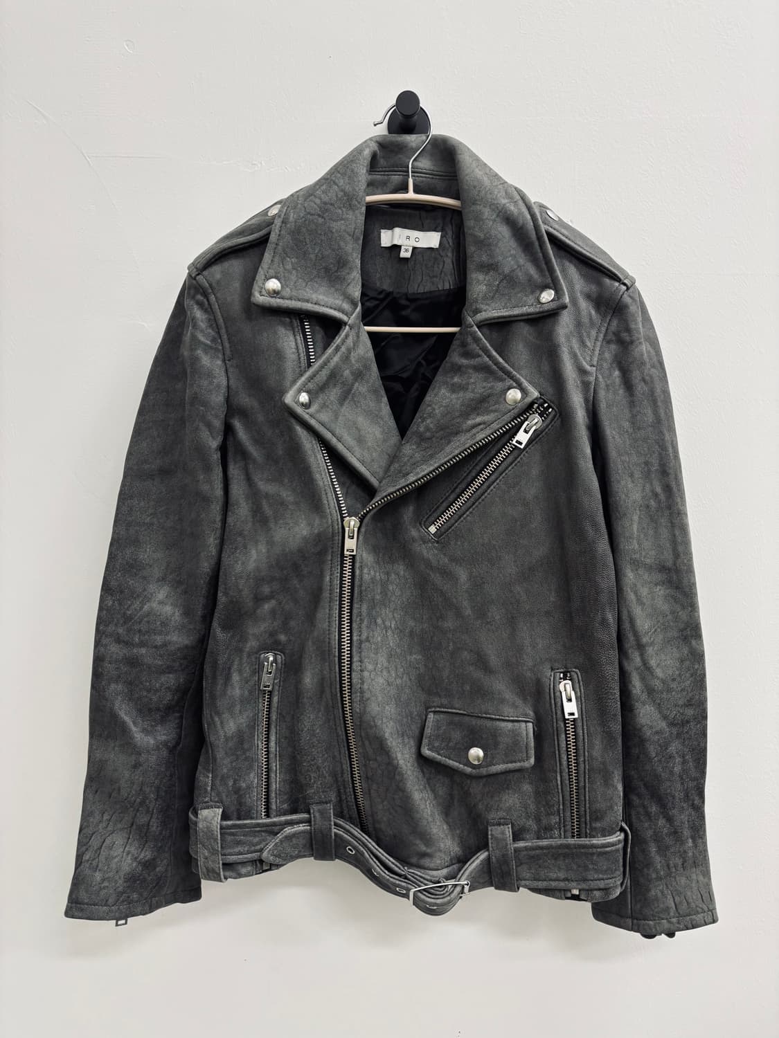 IRO 이로 글리페스페 양가죽 바이커 자켓 상품이미지1