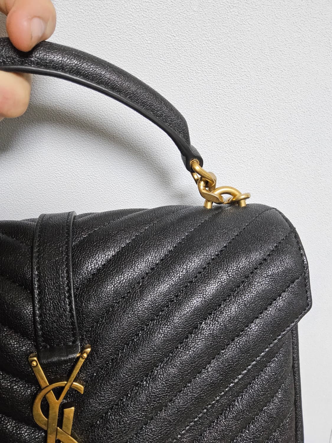 입생로랑 컬리지백 미듐 (새상품급) 상품이미지5