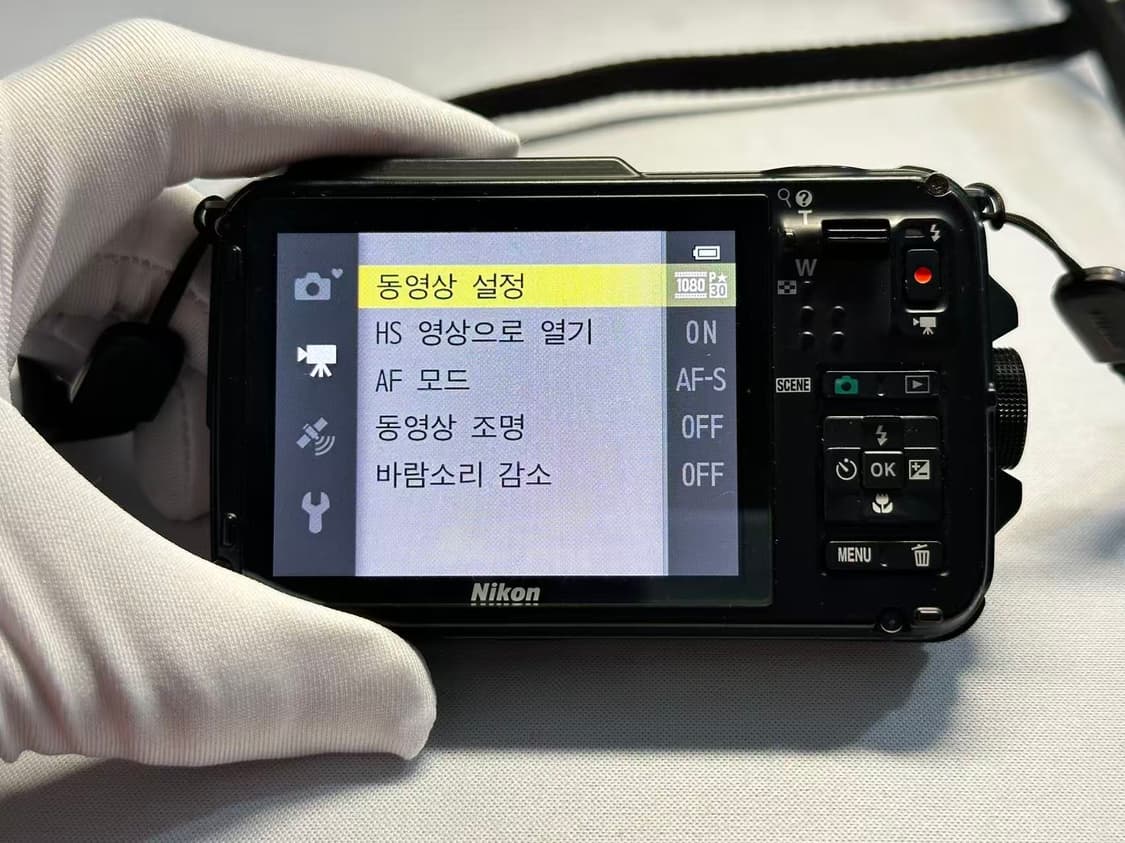 니콘 쿨픽스aw110(aw100) 오렌지 디카 상품이미지8