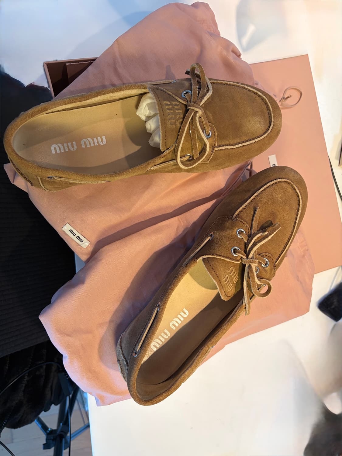 미우미우 보트슈즈 EU (41) 국내 265-270 상품이미지7