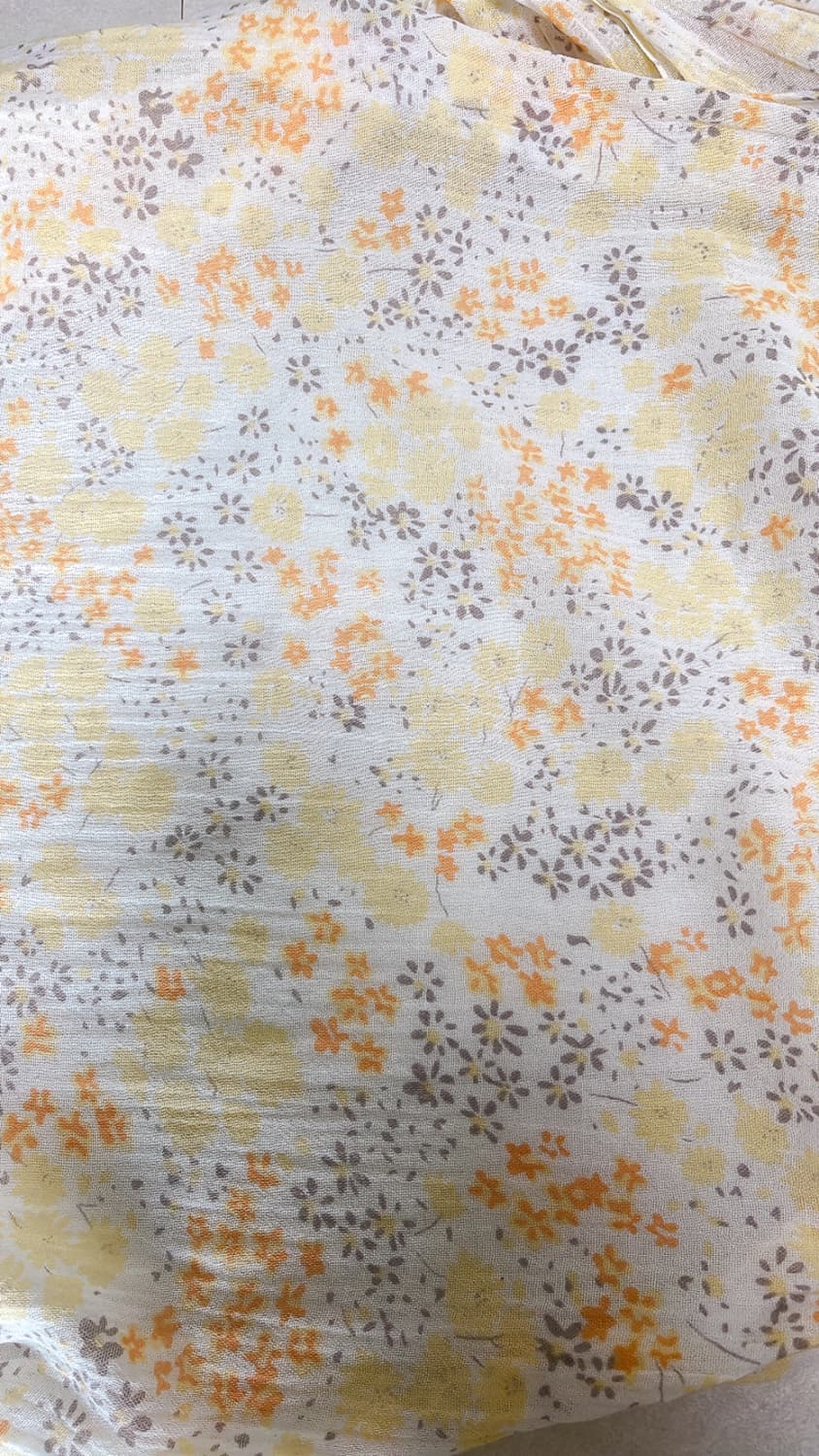 플라워 빈티지 스카프 상품이미지4