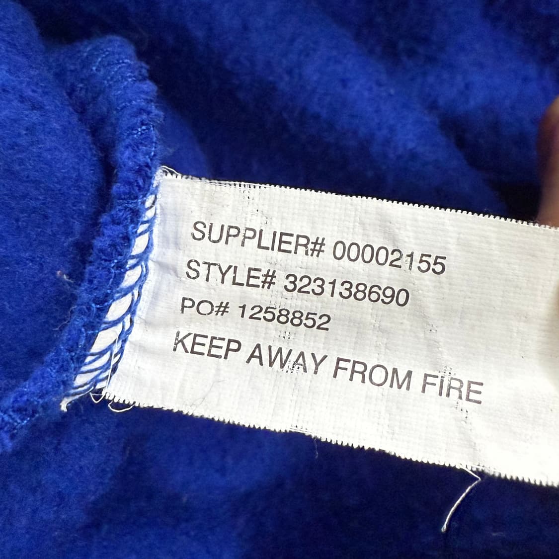 폴로 랄프로렌 블루 후드집업 상품이미지7