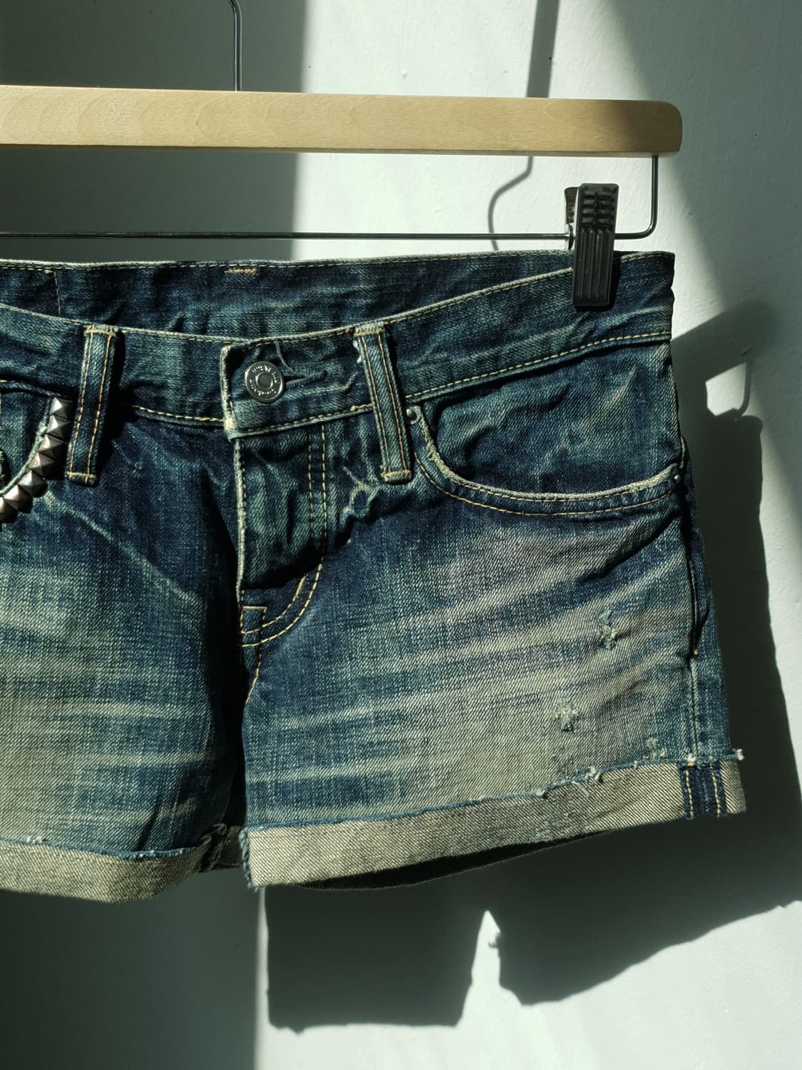 90s Hysteric Glamour Denim Shorts 상품이미지5