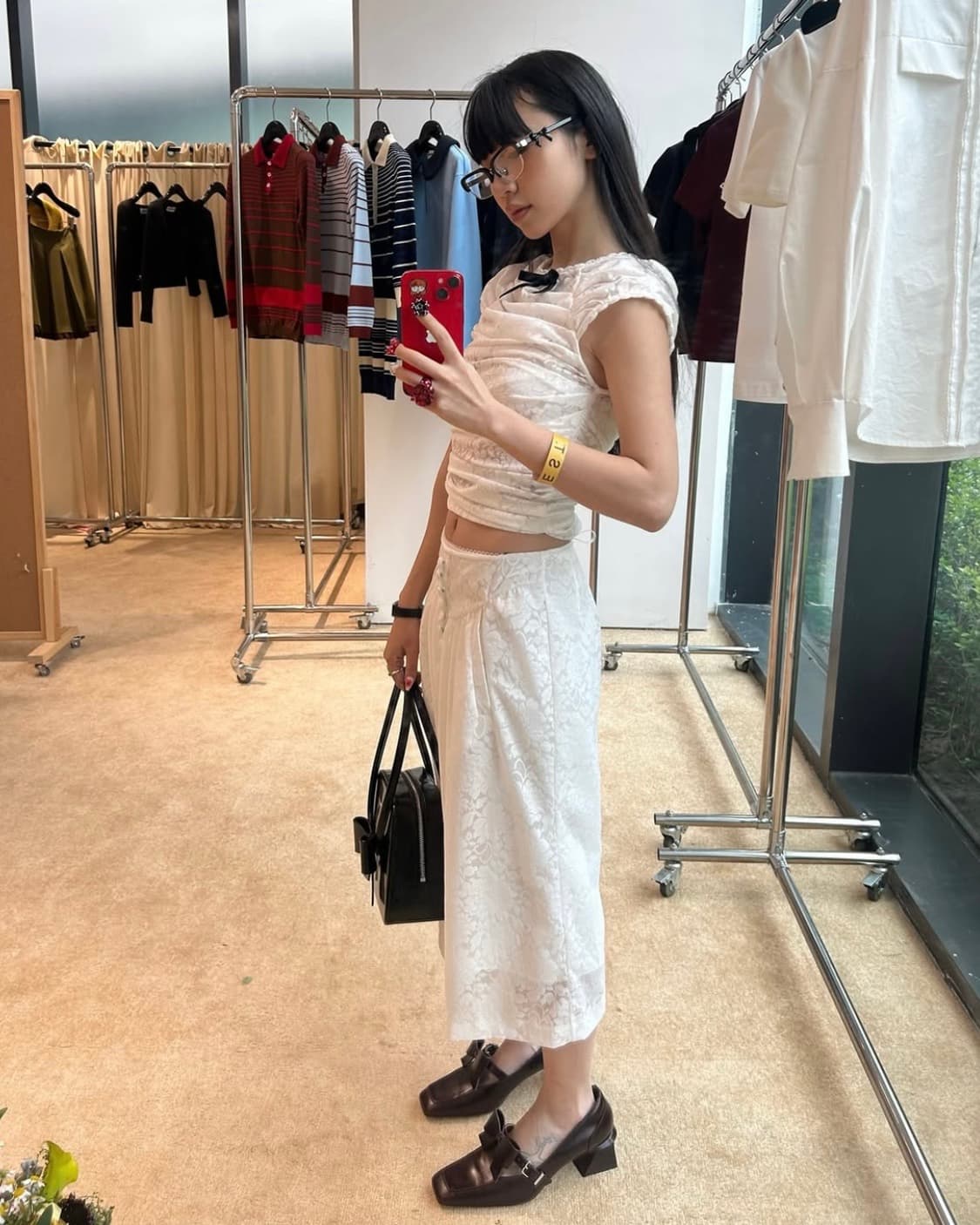 슈슈통 25fw 보우 레더 토트백/리본백 상품이미지3