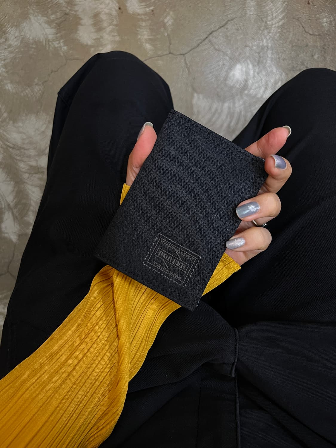 Porter 포터 그레이 로고 카드지갑 상품이미지5