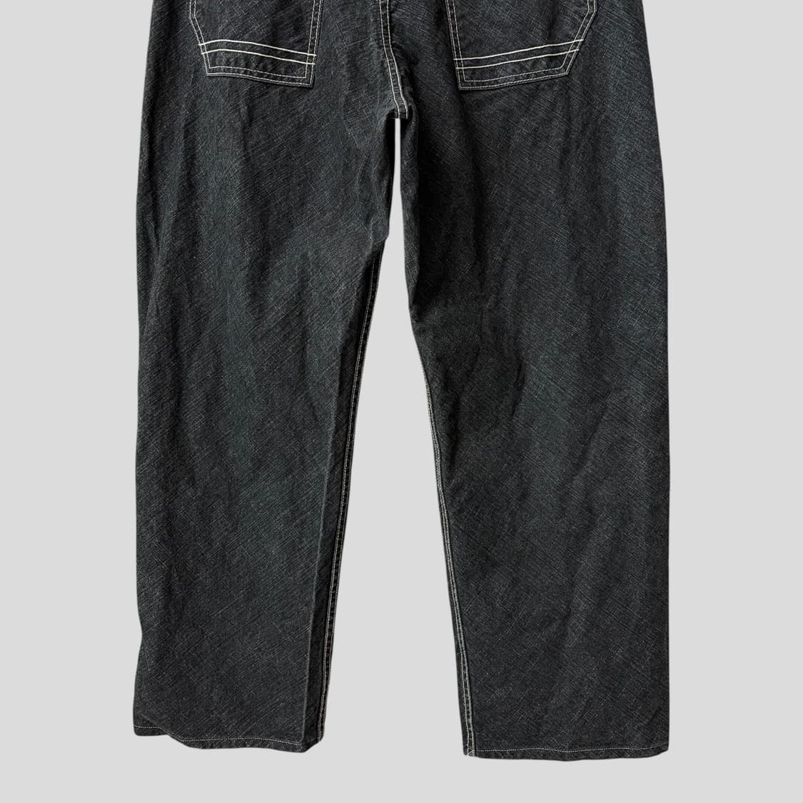 (36)칼카니 블랙 데님 팬츠 상품이미지10