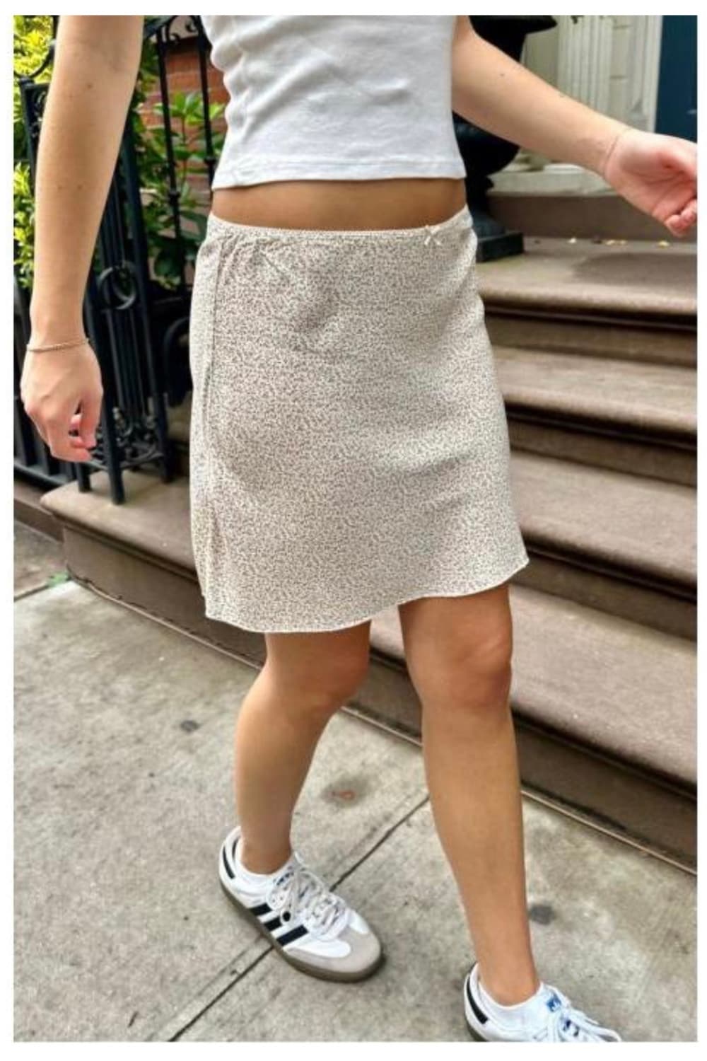 브랜디멜빌 세피아 플로랄 스커트 상품이미지6