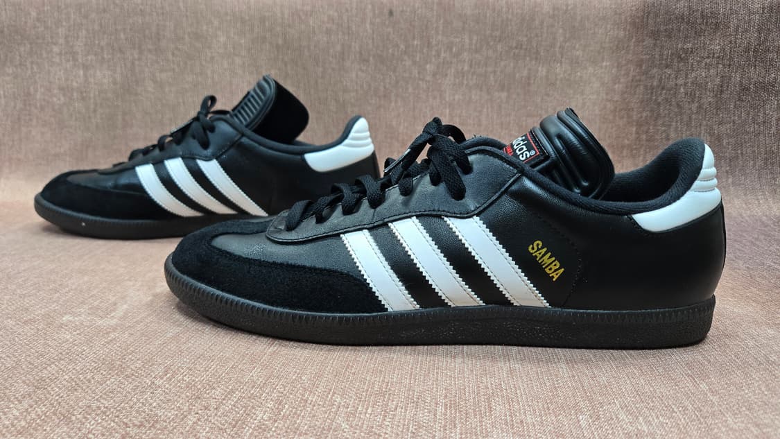 아디다스 일회착용 295mm-  삼바클래식J 코어 블랙 스니커즈 상품이미지4