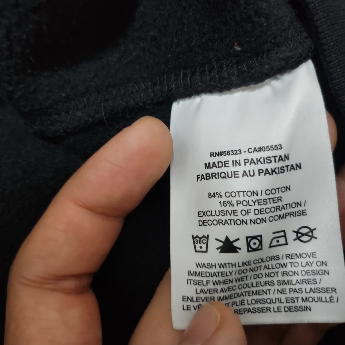 나이키 스투시 후드 블랙 S 상품이미지7