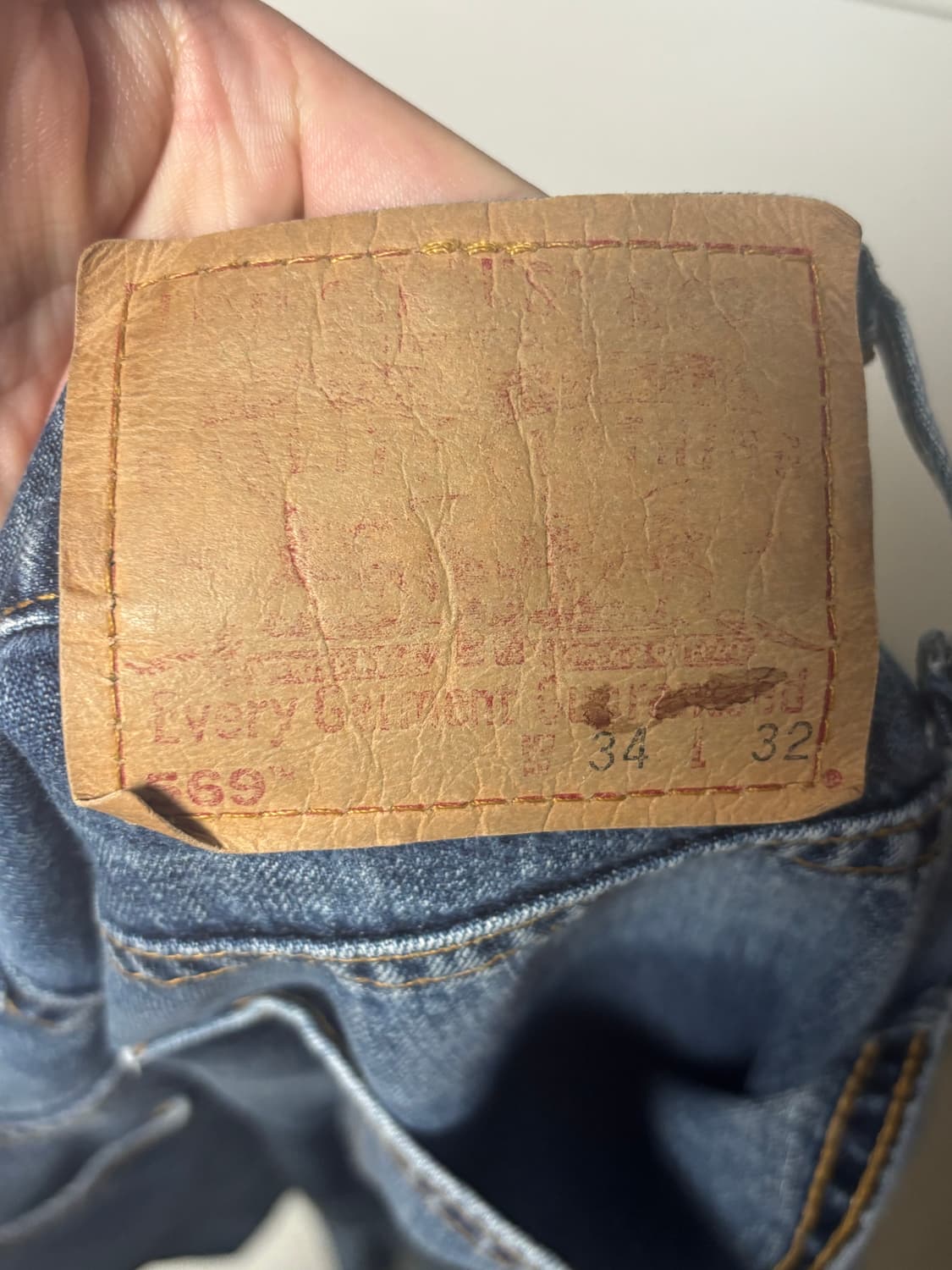00s 빈티지 리바이스 569 34 x 32 상품이미지5