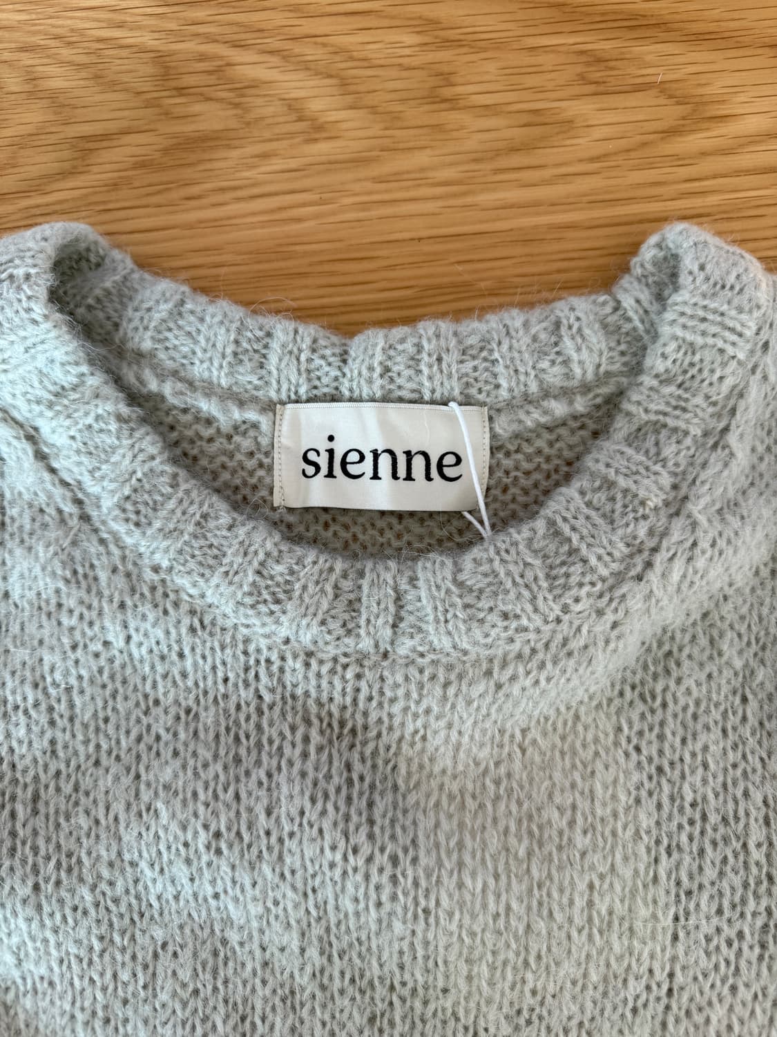 시엔느(sienne) 모헤어&알파카 니트 베스트(택 달린 제품) 상품이미지6