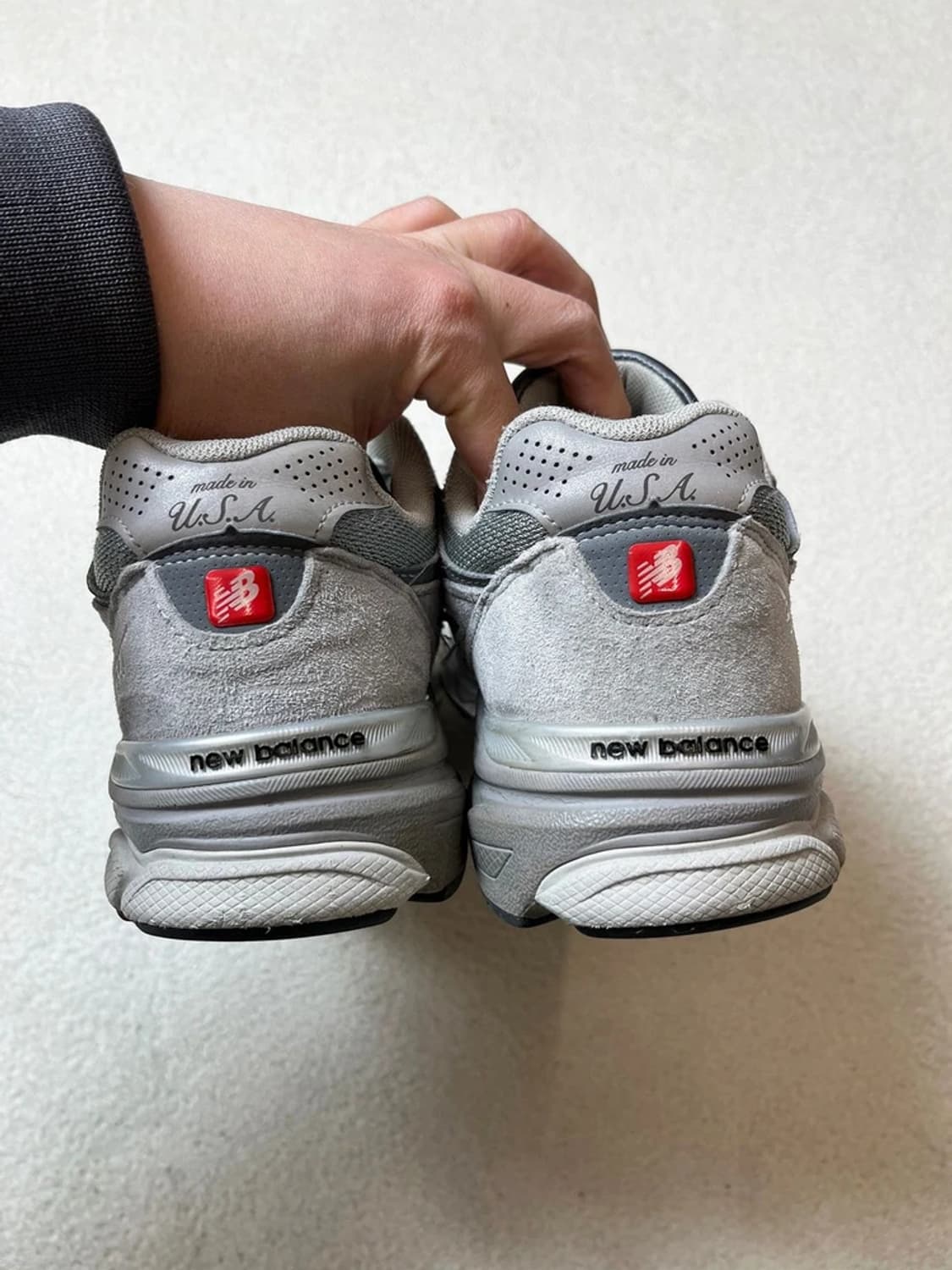 뉴발란스 990 v3 made in USA 그레이 스니커즈 A1884 상품이미지8