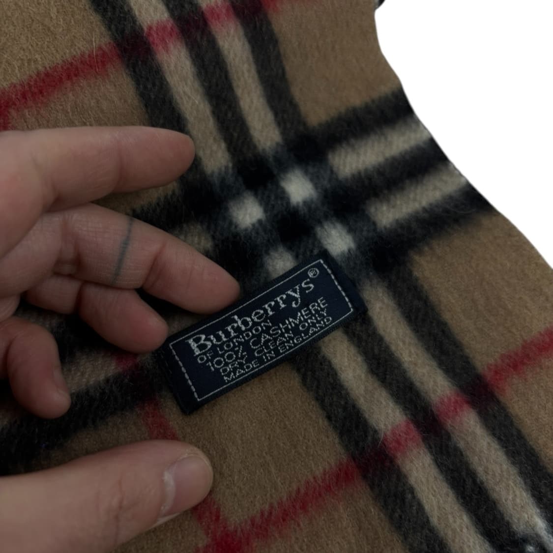 정품) 버버리 머플러 상품이미지4