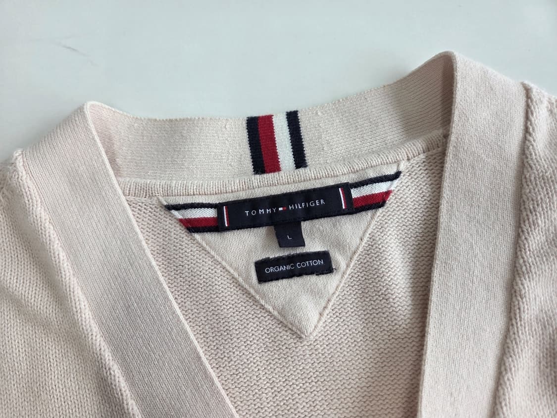 타미힐피거 니트 가디건 베이지 L 상품이미지3